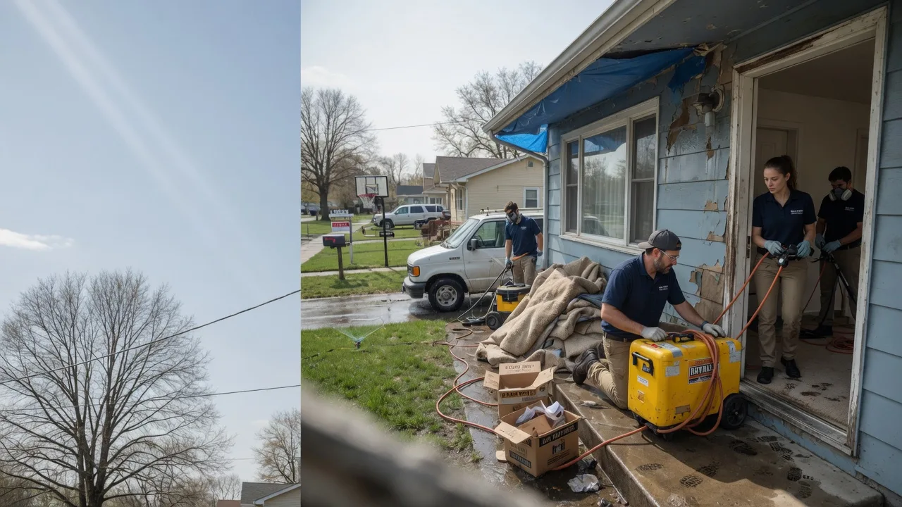 Basement Flood Cleanup in Tiffin, IA near me